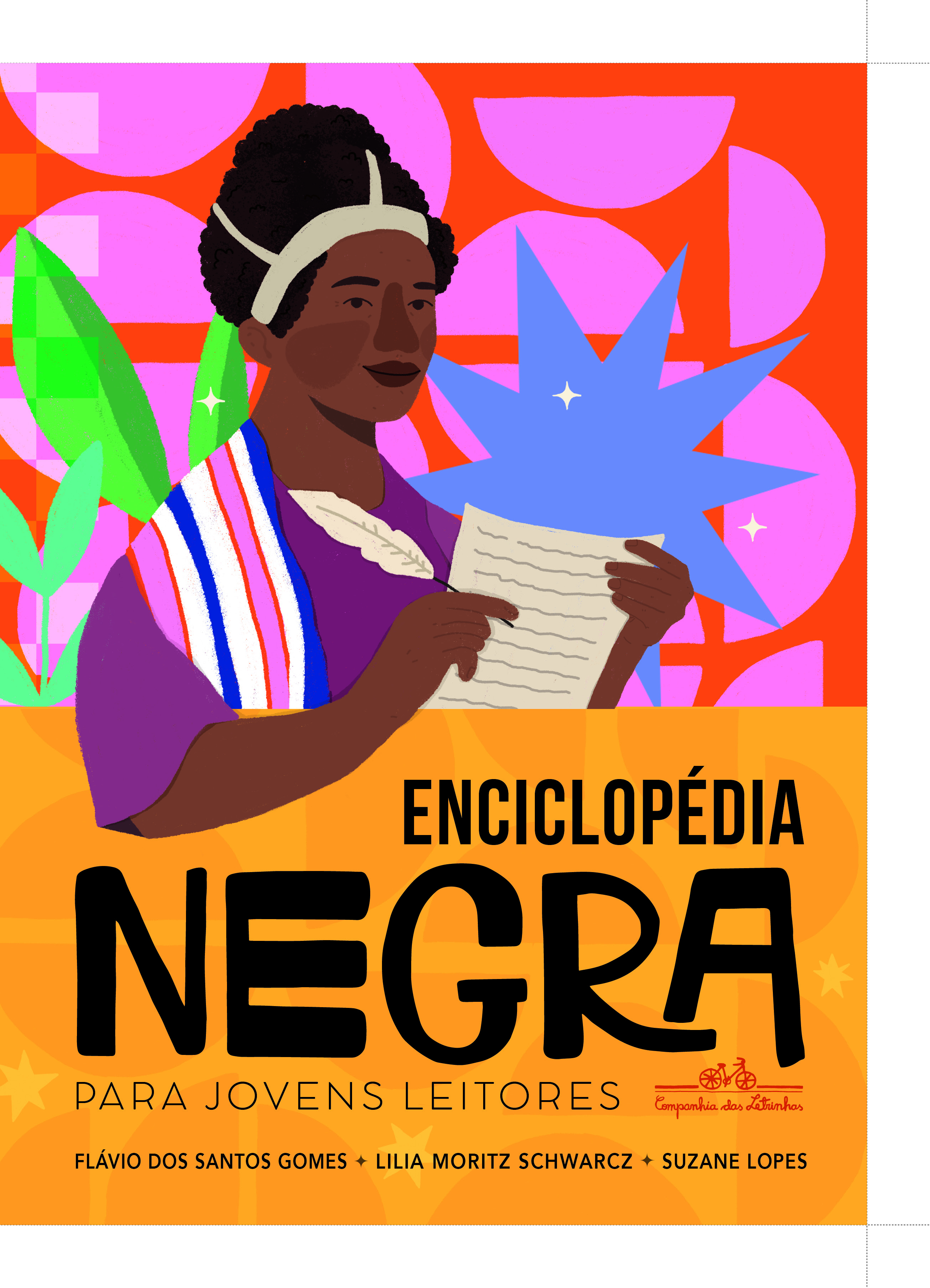 Capa de Enciclopédia Negra para Jovens 